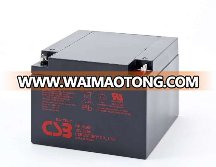 Csb 12V26ah UPS Rechargeable Battery Gp 12260