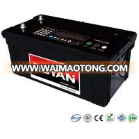 N200MF 12V 200Ah on automobiles/vehicle/car/truck/boat heavy duty lead acid car battery