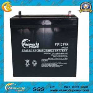 Sealed Lead Acid Storage Gel Battery 12V55ah
