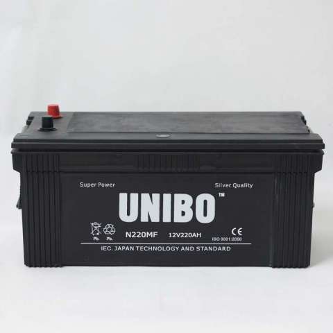 Heavy-Duty N220mf Maintenance Free 12V220ah High Quality JIS Truck Battery