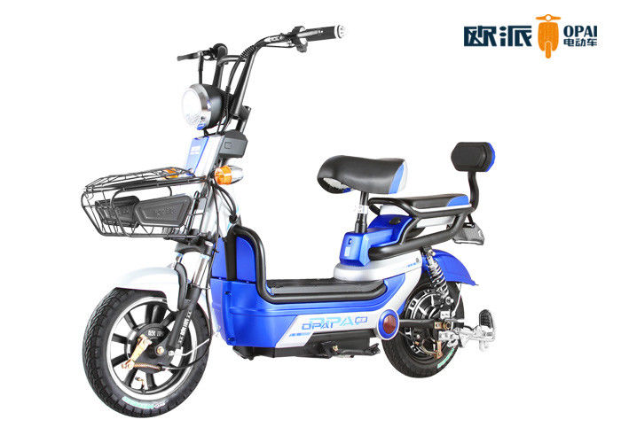 Digital Speedmeter Electric Moped Scooter Phone APP Ladder with Wheel 48V20ah Leadacid Battery